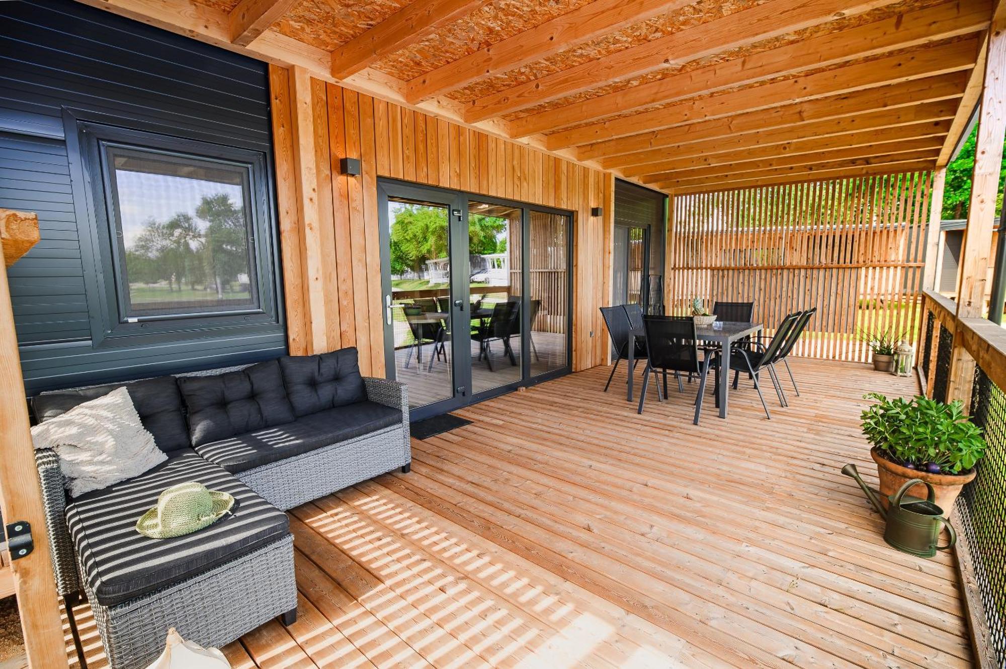 Premium Mobile Homes With Thermal Riviera Tickets 卡特兹奥布萨维 外观 照片