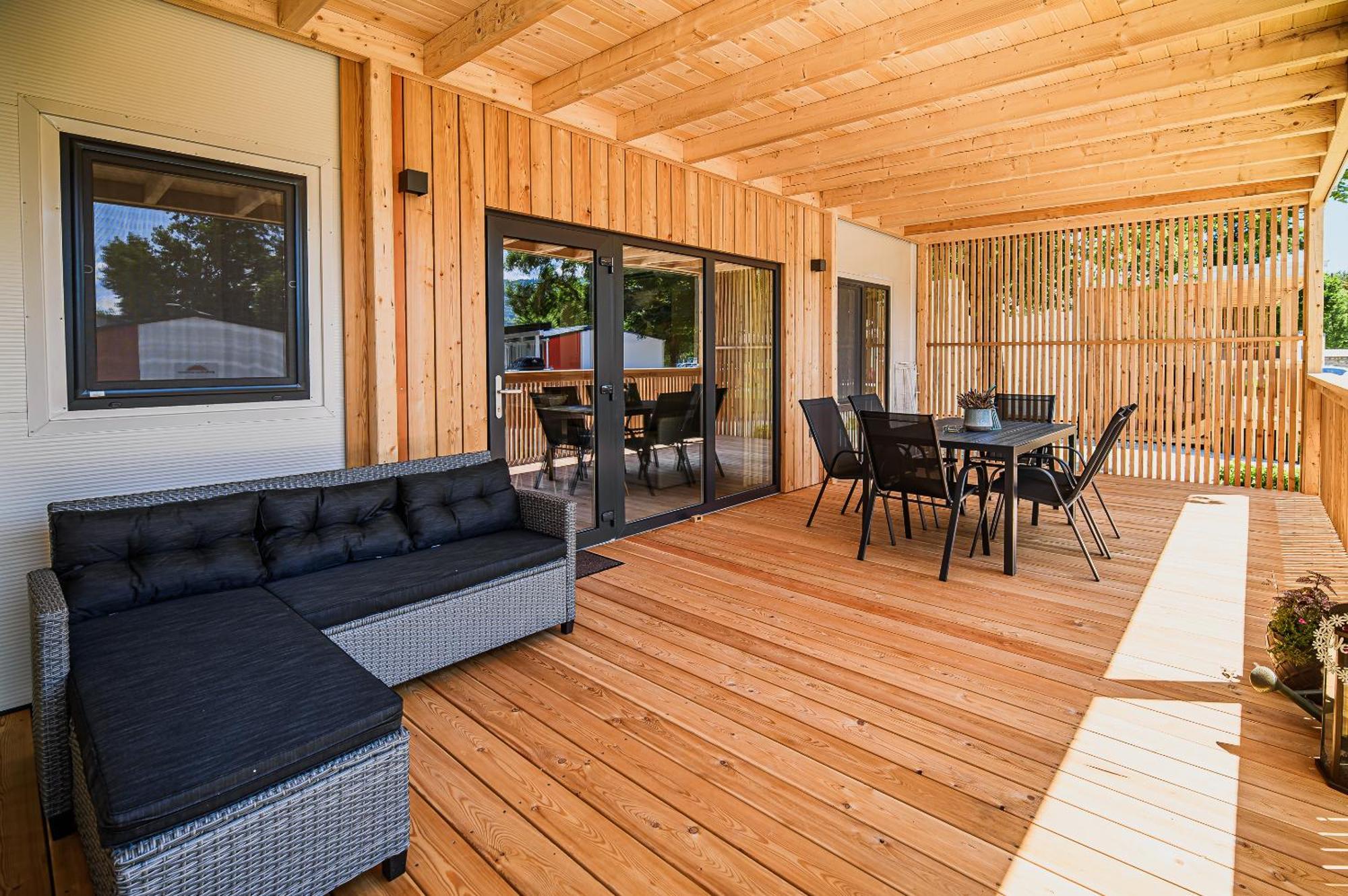 Premium Mobile Homes With Thermal Riviera Tickets 卡特兹奥布萨维 外观 照片