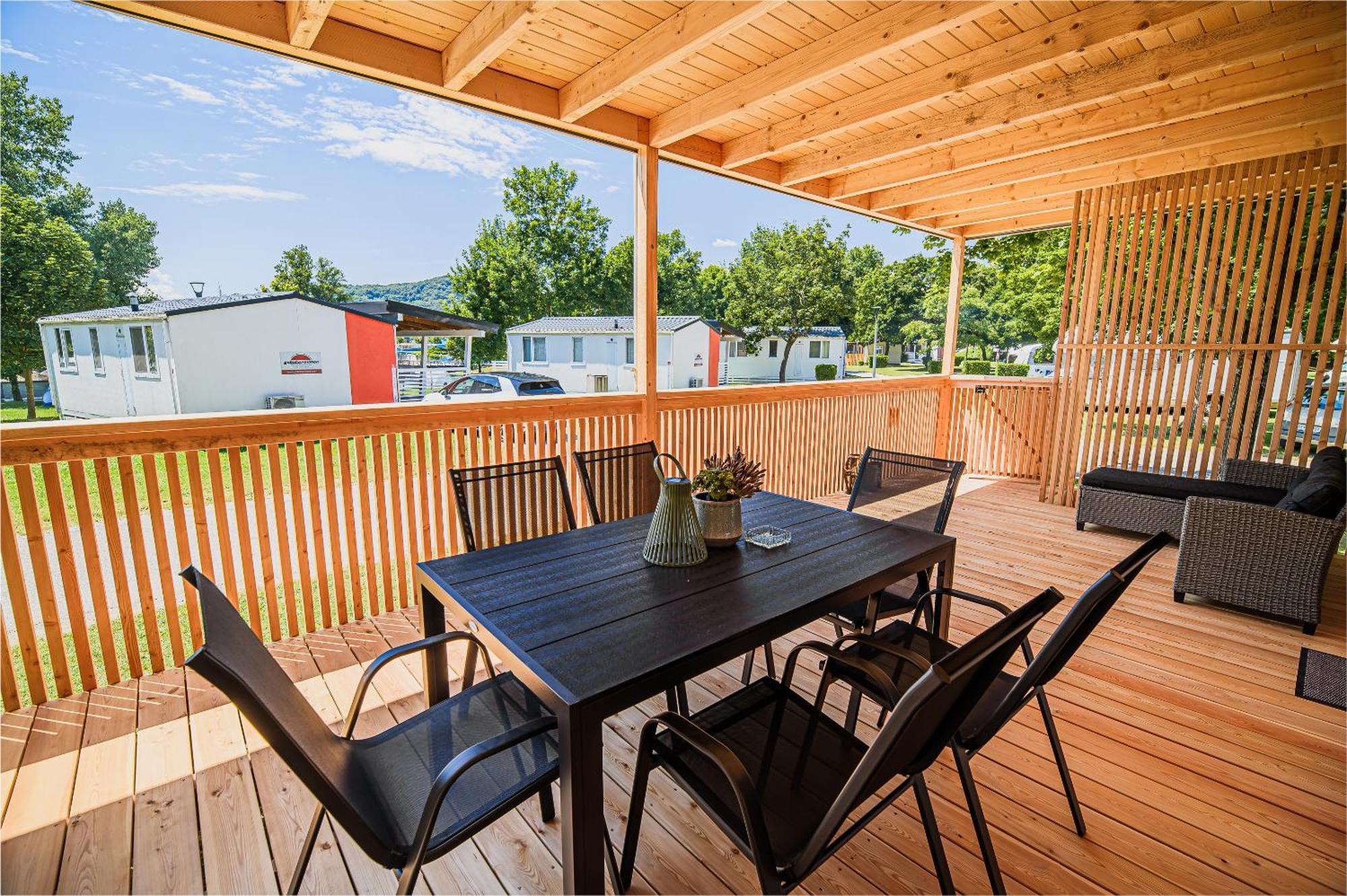 Premium Mobile Homes With Thermal Riviera Tickets 卡特兹奥布萨维 外观 照片