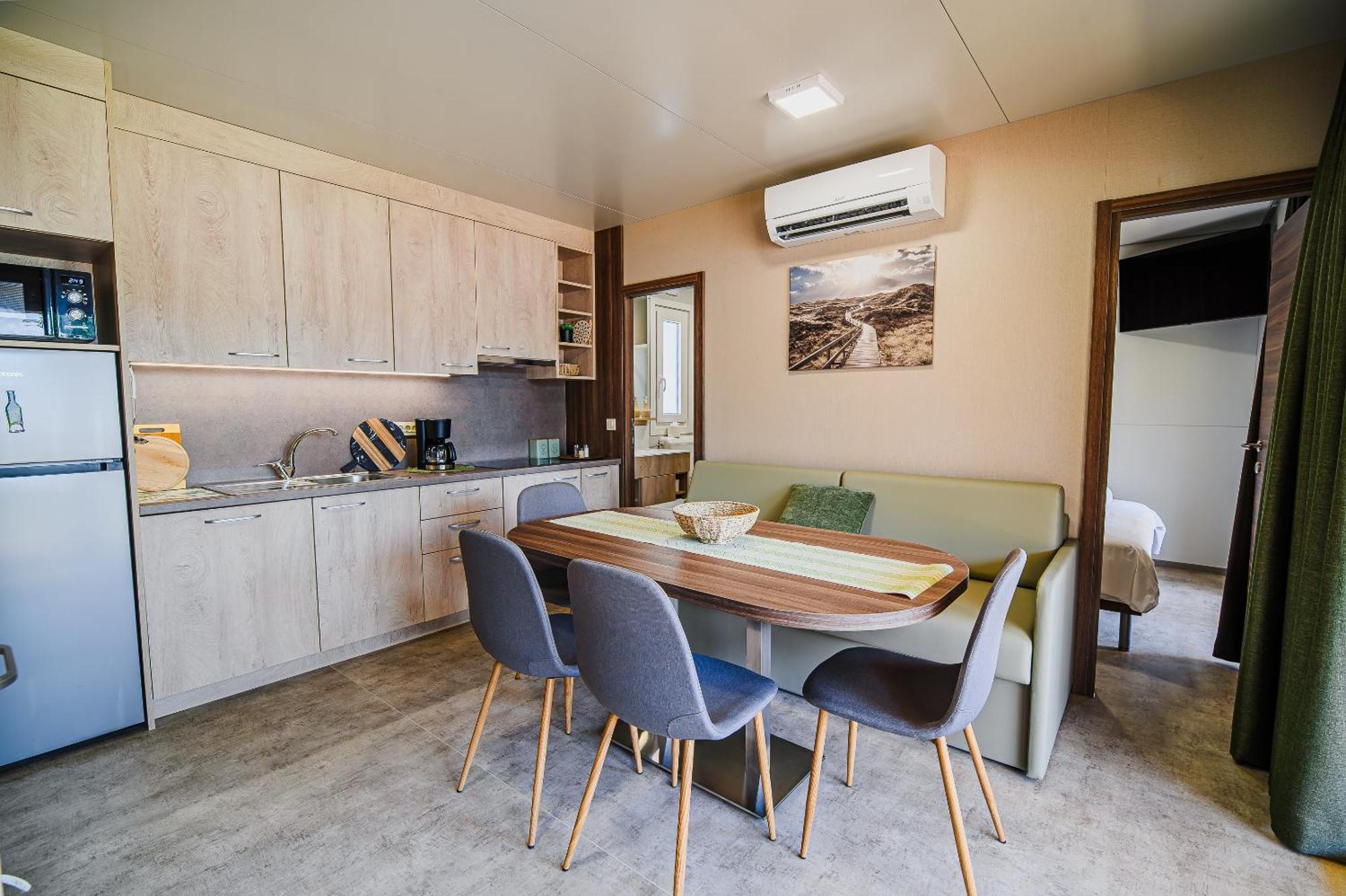 Premium Mobile Homes With Thermal Riviera Tickets 卡特兹奥布萨维 客房 照片